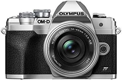 【中古】OLYMPUS OM-D E-M10 Mark IV シルバーボディ シルバー M.Zuiko デジタル ED 14-42mm F3.5-5.6 EZレ...