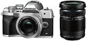 【4/24~4/27限定 最大4,000円OFF 4/25限定で最大P3倍】【中古】OLYMPUS ミラーレス一眼カメラ OM-D E-M10 MarkIV EZダブルズームキット シルバー