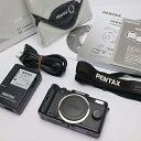 【5/9~16限定!最大4,000円OFF&5/5,5/10限定で最大P3倍】【中古】PENTAX ミラーレス一眼 Q ダブルレンズキット ブラック PENTA...