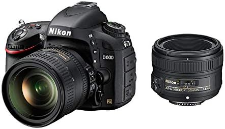 【中古】Nikon デジタル一眼レフカメラ D600 ダブルレンズキット 24-85mm f/3.5-4.5G ED VR/50mm f/1.8G付属 D600...