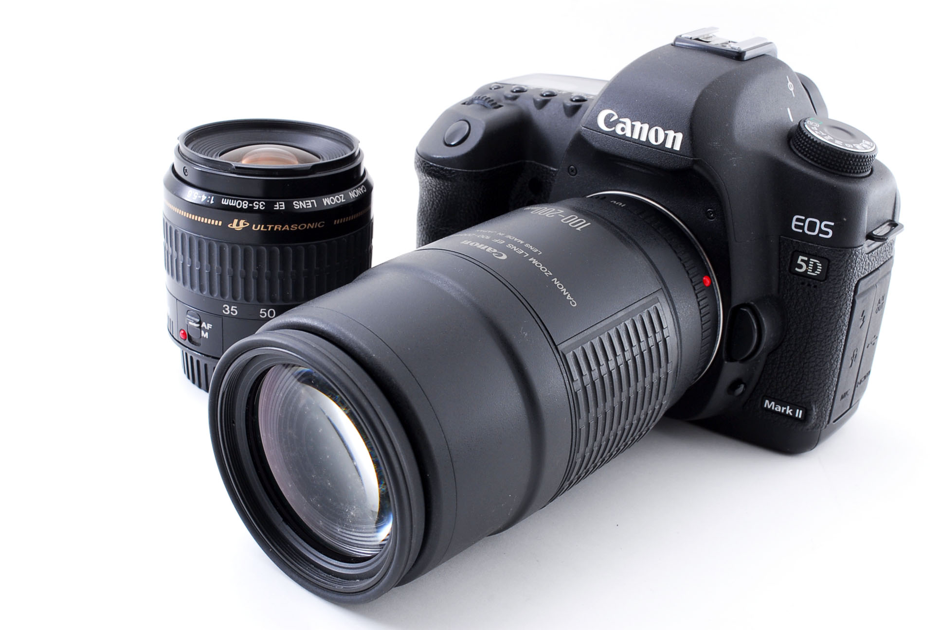 【5/9~5/16限定!最大4,000円OFF&5/10, 5/15限定で最大P3倍】【中古】【訳あり品】Canon EOS 5D Mark II ダブルズームセット [964]