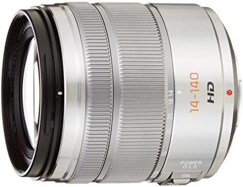 【中古】パナソニック 標準ズームレンズ マイクロフォーサーズ用 ルミックス G VARIO 14-140mm/F3.5-5.6 ASPH./POWER O.I.S. シルバー H-FS14140-S