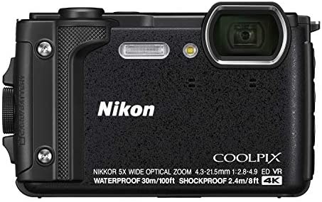【中古】Nikon デジタルカメラ COOLPIX W300 BK クールピクス 1605万画素 ブラック 防水 耐寒 防塵