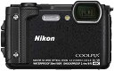 Nikon デジタルカメラ COOLPIX W300 BK クールピクス 1605万画素 ブラック 防水 耐寒 防塵