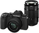 【中古】FUJIFILM ミラーレスデジタルカメラ X-S10 Wズームレンズキット F X-S10LK-1545/50230 ブラック