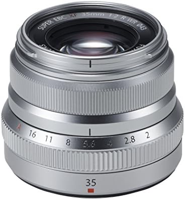 【8/4~11限定!最大4,000円OFF&8/5,8/10限定で最大P3倍】【中古】FUJIFILM X 交換レンズ フジノン 単焦点 標準 コンパクト 35mm F2 防塵防滴耐低温 絞りリング シルバー F XF35MMF2 R WR S