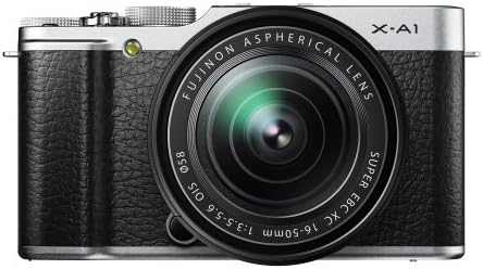 【中古】FUJIFILM ミラーレス一眼 X-A1ズームレンズキット シルバー F X-A1S/1650KIT