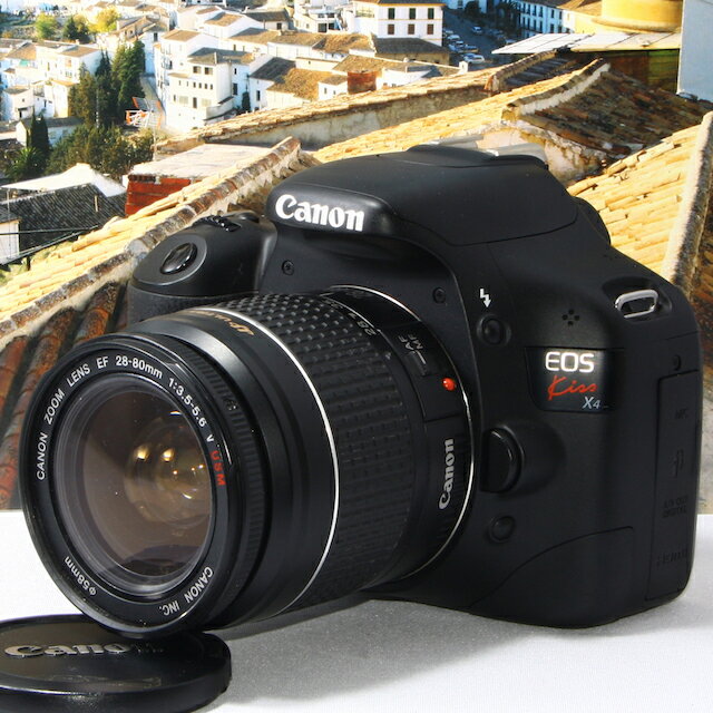 【中古】キヤノン Canon X4 レンズセット [982]