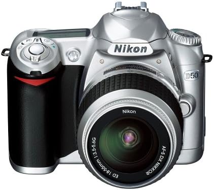【中古】Nikon D50 シルバー デジタル一眼レフカメラ レンズキット〔AF-S DX ズームニッコール ED 18~55mm F3.5~5.6G〕