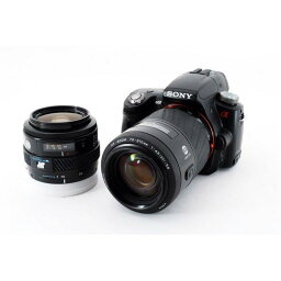 【4/24~4/27限定!最大4,000円OFF&4/25限定で最大P3倍】【中古】ソニー SONY α55 SLT-A55V ダブルズームセット 美品 SDカード付き