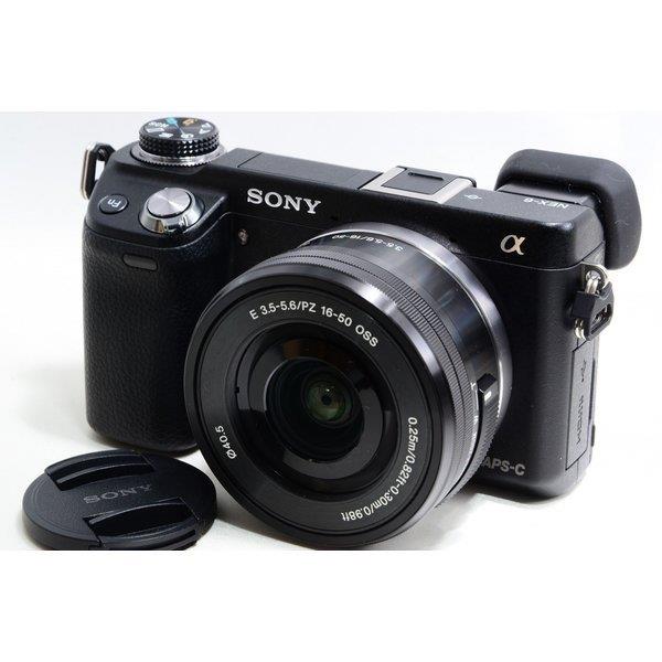 【5/9~5/16限定!最大4,000円OFF&5/10, 5/15限定で最大P3倍】【中古】ソニー SONY NEX-6 ブラック レンズセット 美品 SDカードストラップ付き