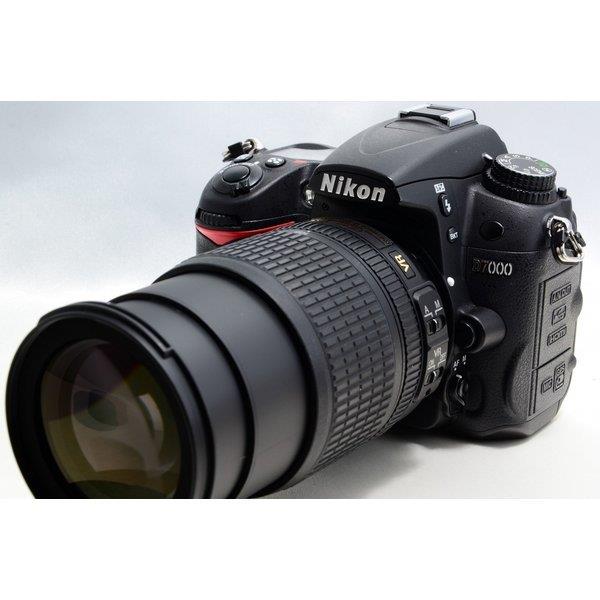 【5/23~5/27限定!最大4,000円OFF&5/25限定で最大P3倍】【中古】ニコン Nikon D7000 レンズキット 美品 SDカードストラップ付き