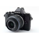 【7/4~11限定!最大4,000円OFF&7/5,7/10限定で最大P3倍】【中古】オリンパス OLYMPUS OM-D E-M5 レンズセット ブラック 美...