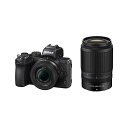 【中古】ニコン Nikon ミラーレス一眼カメラ Z50 ダブルズームキット NIKKOR Z DX 16-50mm NIKKOR Z DX 50-250mm付属 Z50WZ ブラック