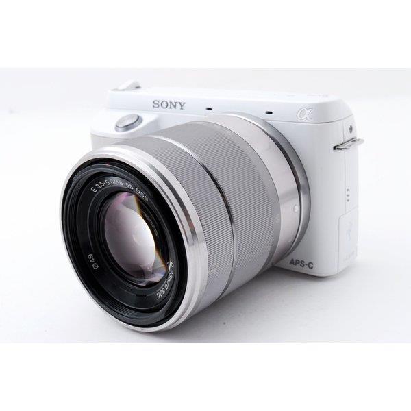 【5/9~5/16限定!最大4,000円OFF&5/10, 5/15限定で最大P3倍】【中古】ソニー SONY NEX-F3 ホワイト レンズキット 美品 SDカード付き