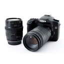 【7/4~11限定!最大4,000円OFF&7/5,7/10限定で最大P3倍】【中古】キヤノン Canon EOS 50D 標準&超望遠ダブルズームセット 美品...