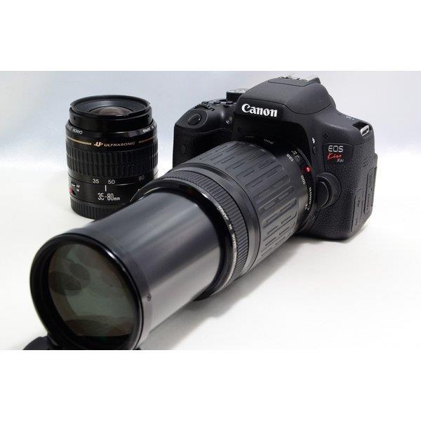 【中古】キヤノン Canon EOS X8i Wi-Fi対応 超望遠 ダブルズームキット