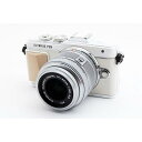 【4/24~4/27限定!最大4,000円OFF&4/25限定で最大P3倍】【中古】オリンパス OLYMPUS E-PL7 ホワイト レンズセット 美品 SDカード付き