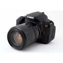 【中古】キヤノン Canon EOS Kiss X7i 高倍率ズームレンズセット ブラック 美品 ストラップ付き