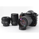 【中古】ニコン Nikon D850 トリプルレンズセット 美品 4575万画素 高速連続撮影 スマホへ転送 SDカード付き