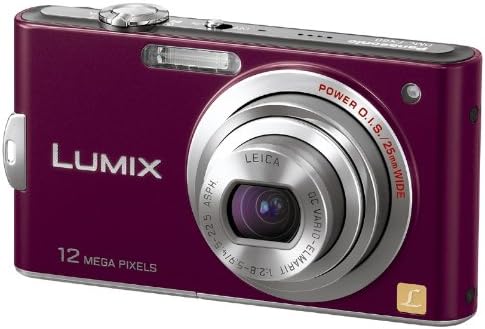 【中古】パナソニック デジタルカメラ LUMIX (ルミックス) FX60 ノーブルバイオレット DMC-FX60-V