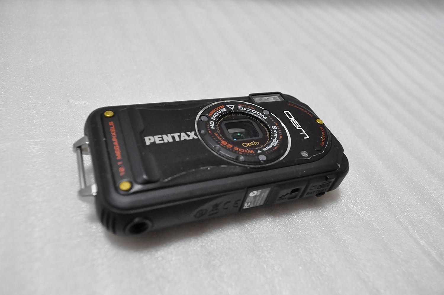 【6/4~11限定!最大4,000円OFF&6/5,6/10限定で最大P3倍】【中古】PENTAX 防水デジタルカメラ Optio W90 ブラック OPTIOW90B