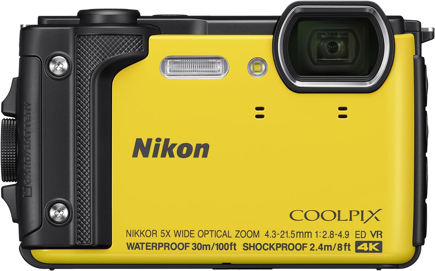 【中古】Nikon デジタルカメラ COOLPIX W300 YW クールピクス イエロー 防水