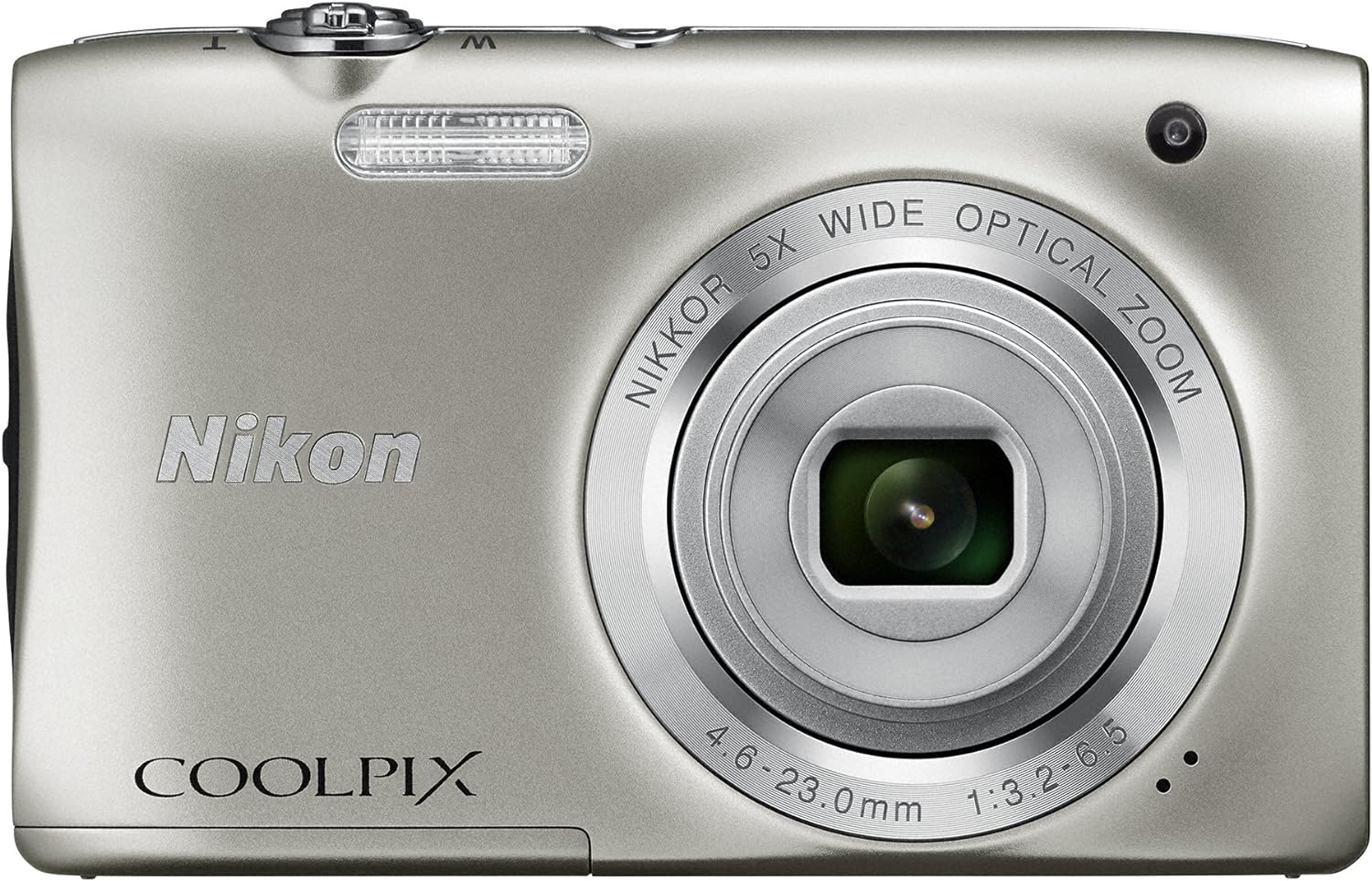 【中古】Nikon デジタルカメラ COOLPIX S2900 5倍ズーム 2005万画素 シルバー S2900SL