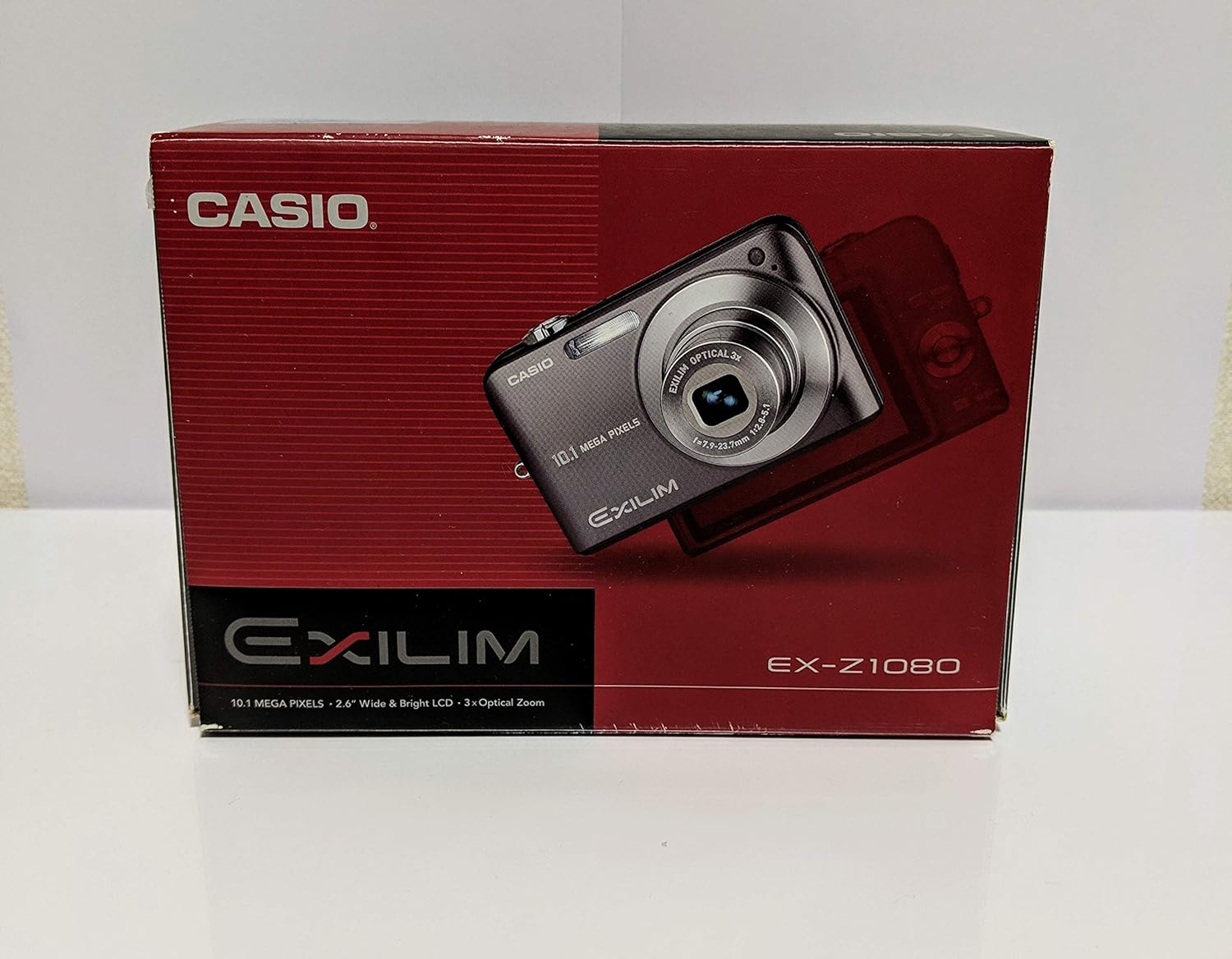 【中古】CASIO デジタルカメラ EXILIM (エクシリム) ZOOM ゴールド EX-Z1080GD