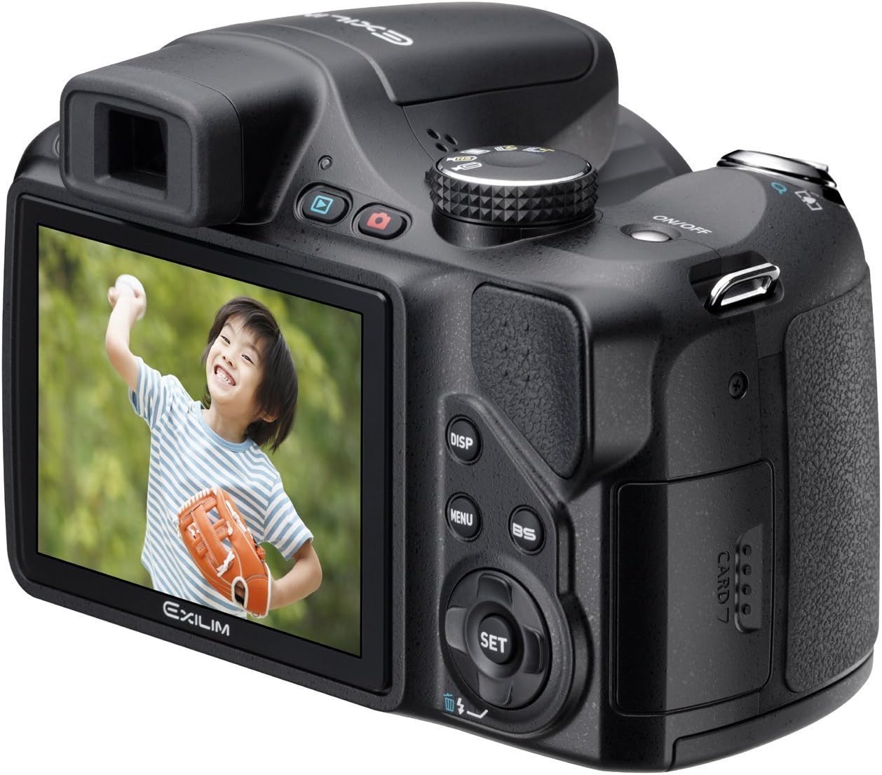 【7/4~11限定!最大4,000円OFF&7/5,7/10限定で最大P3倍】【中古】CASIO デジタルカメラ HIGH SPEED EXILIM EX-FH20 900万画素 光学20倍ズーム 超高速連写 EX-FH20BK