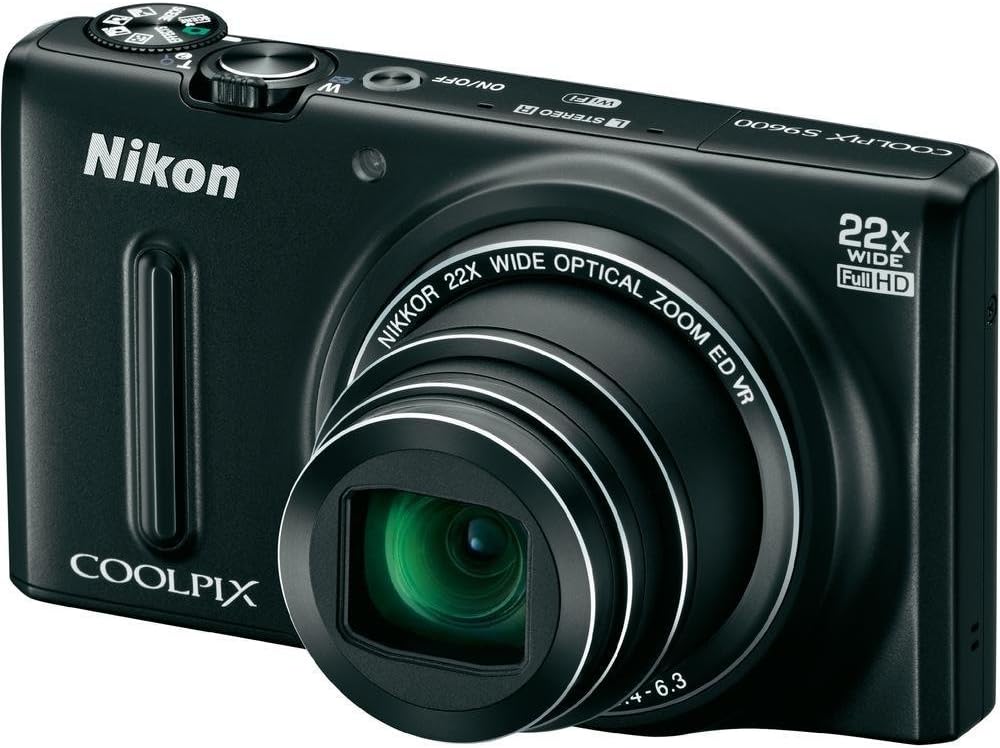 【中古】ニコン COOLPIX S9600（マットブラック）