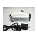 【中古】ソニー SONY HDビデオカメラ Handycam HDR-CX670 ホワイト 光学30倍 HDR-CX670-W