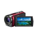【5/1限定!全品P3倍】【中古】ソニー SONY デジタルHDビデオカメラレコーダー CX180 レッド HDR-CX180/R
