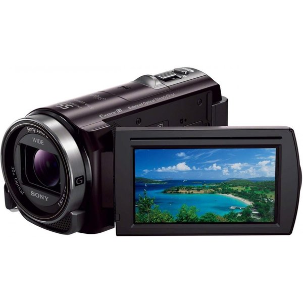 【6/1限定!全品P3倍】【中古】ソニー SONY デジタルHDビデオカメラレコーダー CX180 レッド HDR-CX180/R