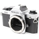 【5/1限定 全品P3倍】【中古】ニコン Nikon フィルムカメラ NEW FM2 シルバー
