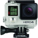 【9/4~11限定!最大4,000円OFF&9/5,9/10限定で最大P3倍】【中古】ゴープロ GoPro ウェアラブルカメラ HERO4 シルバーエディション アドベンチャー SDカード付き