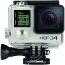 【4/24~4/27限定 最大4,000円OFF 4/25限定で最大P3倍】【中古】ゴープロ GoPro ウェアラブルカメラ HERO4 シルバーエディション アドベンチャー SDカード付き