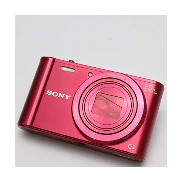 【中古】ソニー SONY Cyber-shot WX300 1820万画素CMOS/光学x20 レッド DSC-WX300/R SDカード付き