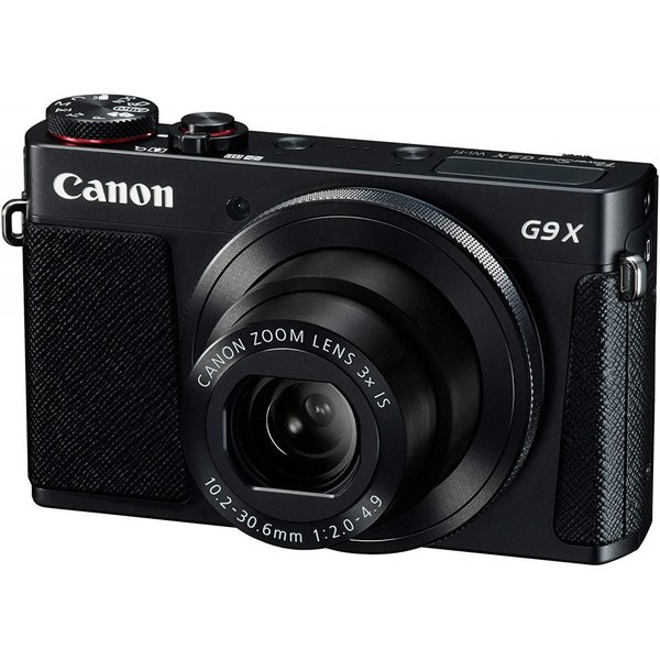 【5/9~5/16限定!最大4,000円OFF&5/10, 5/15限定で最大P3倍】【中古】キヤノン Canon PowerShot G9 X ブラック 光学3.0倍ズーム 1.0型センサー PSG9X BK SDカード付き