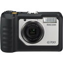 【4/24~4/27限定 最大4,000円OFF 4/25限定で最大P3倍】【中古】リコー RICOH G700 広角28mm 防水5m 耐衝撃2.0m 防塵 耐薬品性 SDカード付き