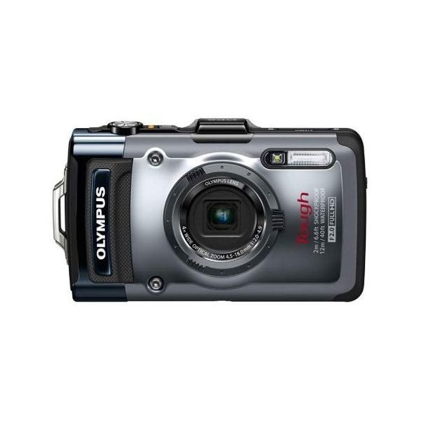 【中古】オリンパス OLYMPUS TG-1 シルバー SDカード付き