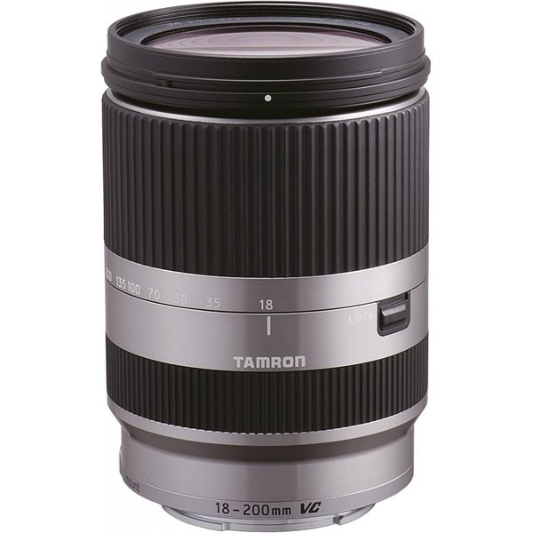 【中古】タムロン TAMRON 高倍率ズームレンズ 18-200mm F3.5-6.3 DiIII VC ソニー SONY Eマウント用 ミラーレスカメラ NEX専用 シルバー B011SE-シルバー