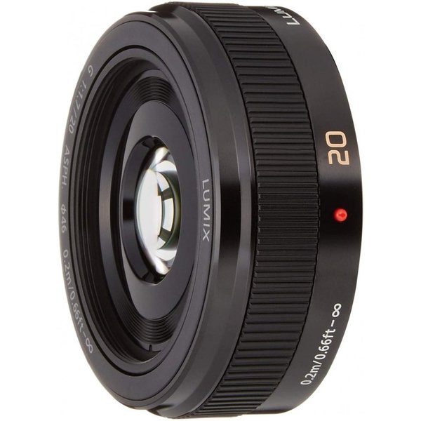 5/9~5/16!4,000OFF&5/10, 5/15ǺP3ܡۡšۥѥʥ˥å Panasonic ñ G 20mm/F1.7 II ASPH. ֥å H-H020A-K