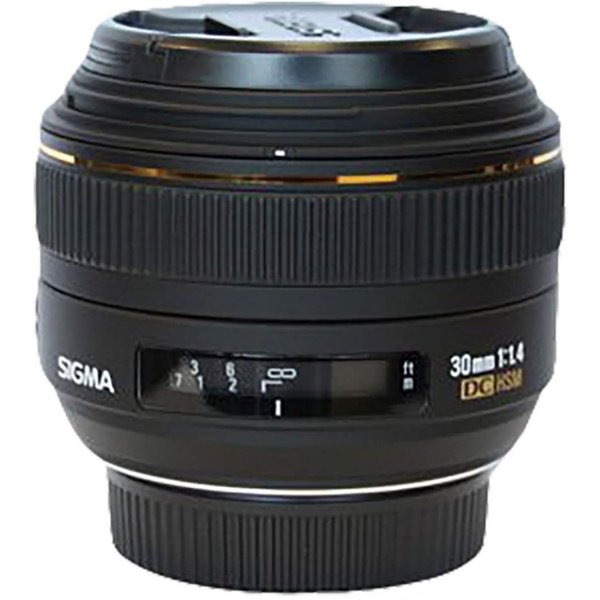 【中古】シグマ SIGMA 30mm F1.4 EX DC デ