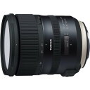 【中古】タムロン TAMRON 大口径標準ズームレンズ SP24-70mm F2.8 Di VC USD G2 キヤノン用 フルサイズ対応 A032E