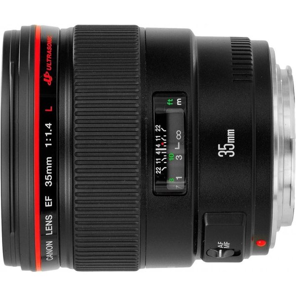 【中古】キヤノン Canon 単焦点レンズ EF35mm F1.4L USM フルサイズ対応