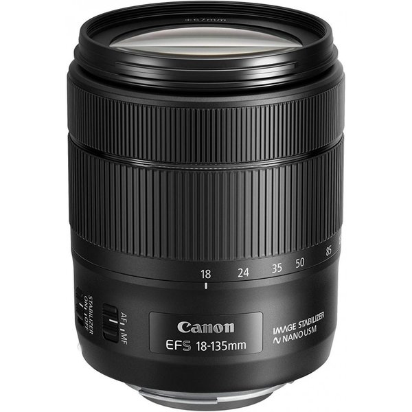 【中古】キヤノン Canon 標準ズームレンズ EF-S18-135mm F3.5-5.6 IS USM APS-C対応