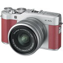 【4/24~4/27限定 最大4,000円OFF 4/25限定で最大P3倍】【中古】フジフィルム FUJIFILM X-A5レンズキット ピンク X-A5LK-P SDカード付き