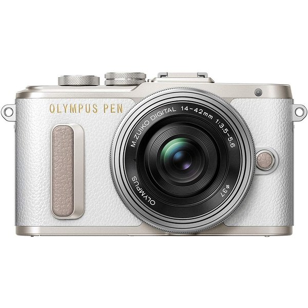 【5/9~5/16限定!最大4,000円OFF&5/10, 5/15限定で最大P3倍】【中古】オリンパス OLYMPUS E-PL8 レンズキット ホワイト SDカード付き