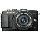 【中古】オリンパス OLYMPUS E-PL6 EZレンズキット ブラックE-PL6 EZ LKIT BLK SDカード付き